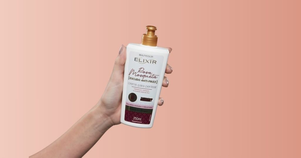 Creme para Pentear E.lixir Rosa Mosqueta Escudo Antifrizz