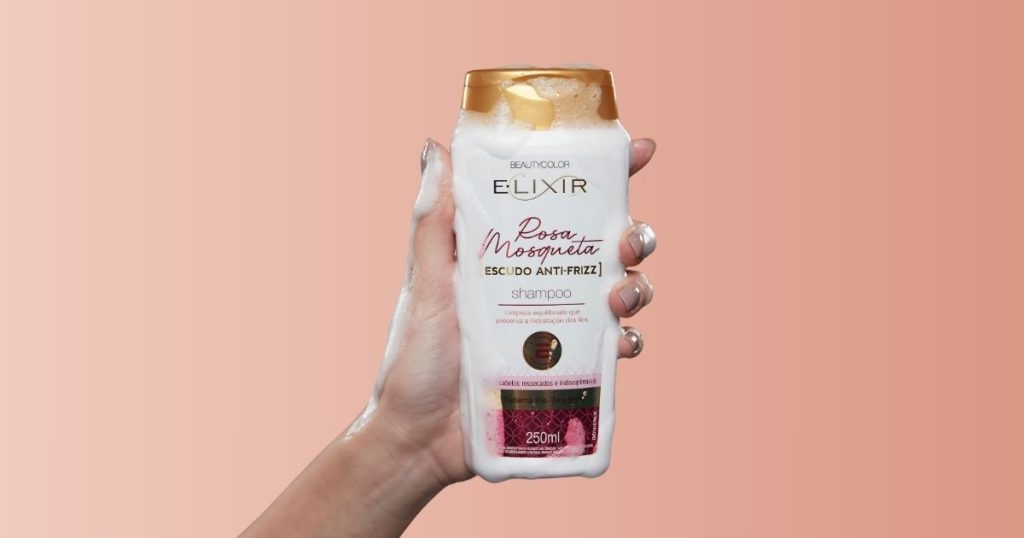 Shampoo E.lixir Rosa Mosqueta Escudo Antifrizz